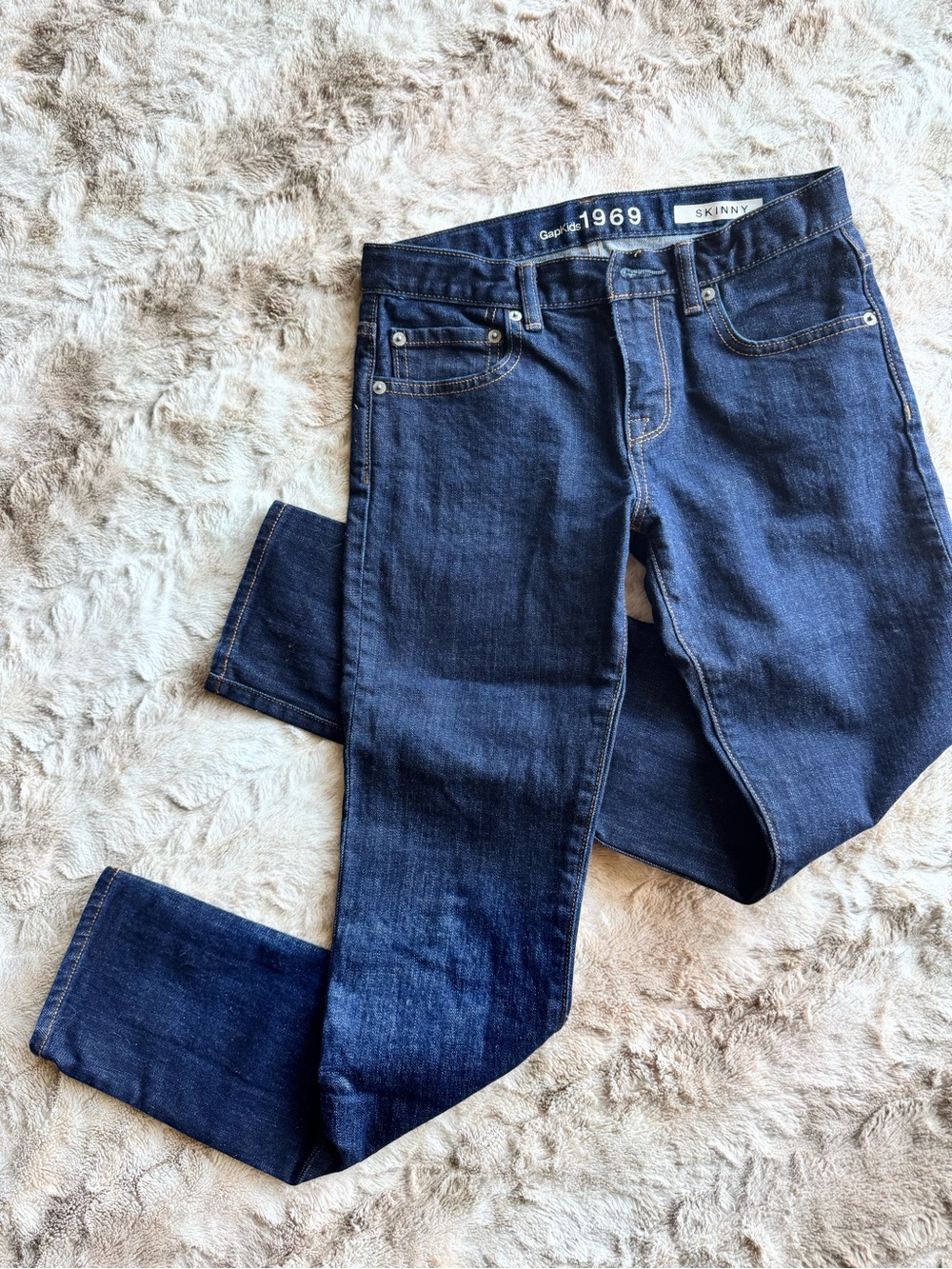 GAP Dark Blue Skinny Jeans for Kids